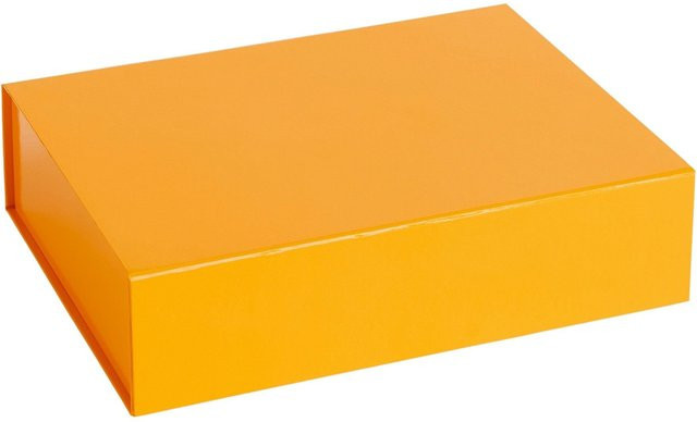 HAY Colour Storage S Box aus Karton in Gelb und Orange - Bild 1