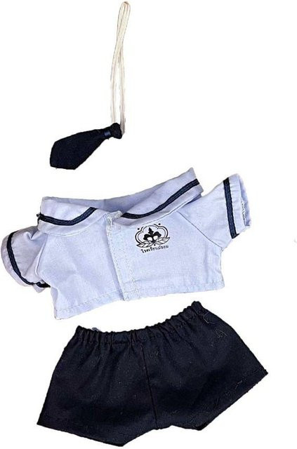 Discover Intime Puppenkleidung, Blaues Wechselkleid, Schuluniform, Zubehör - Bild 1