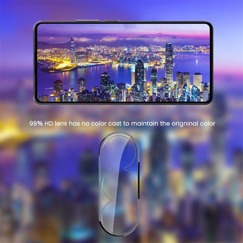 Samsung Galaxy A57 A37 5G 2026 3D gebogene Kameramodul-Schutzfolie aus gehärtetem Glas in Transparent - Bild 6