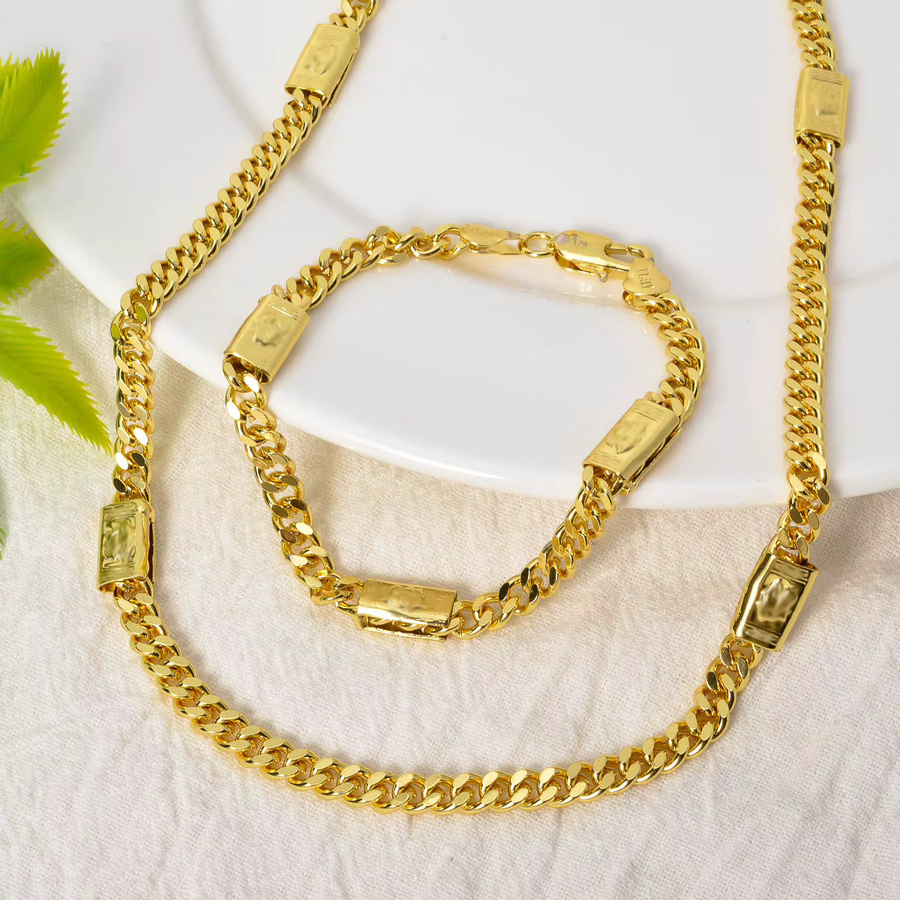sny Schmuckset, Gold, Messing, Unisex - Bild 4
