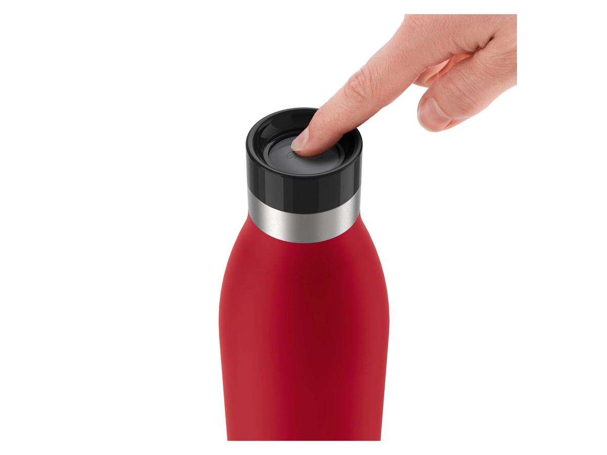EMSA BLUDROP Color Trinkflasche Rot und Schwarz - Bild 3