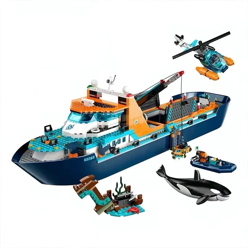 LEGO City 60368 Tiefsee-Erkundungsschiff, Baustein-Spielzeug, 815 Teile - Bild 2