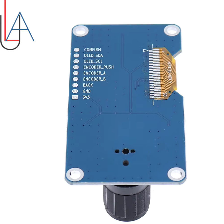LAUBEI LCD OLED-Display mit EC11-Drehgebermodul und IIC-Schnittstelle für Arduino in Weiß und Blau - Bild 2