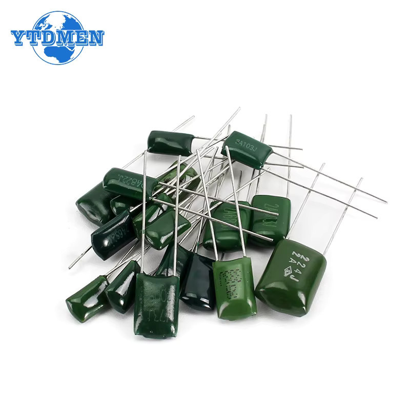 YTDMEN Polyester Film Kondensator Sortiment Kit, 180 Stück, 18 Werte, Farbe: Grün - Bild 2