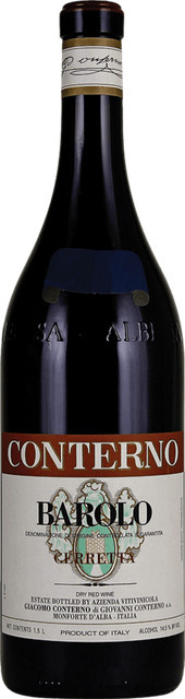 Giacomo Conterno Barolo Cerretta Rotwein, Nebbiolo, Italien, 2017, 0,75 l - Bild 1