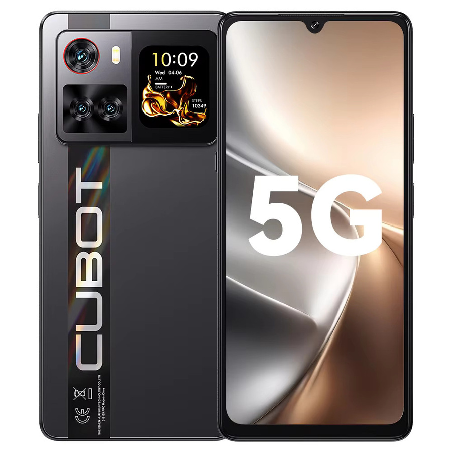 Cubot X100 5G Smartphone in Schwarz mit Android 15, 6,88 Zoll 120 Hz Display, Dimensity 7025, 16 GB RAM, 256 GB ROM und 64 MP Kamera - Bild 6