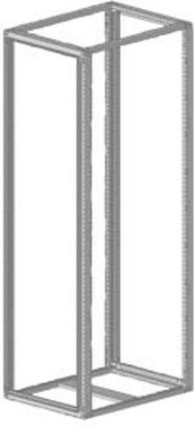 Siemens Verteilungsschrank aus Stahl in Silber, B/T/H: 60,0 x 80,0 x 200,0 cm - Bild 1