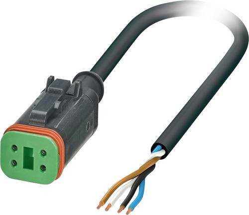 Phoenix Contact Sensor-Aktor-Kabel in Schwarz und Grau, Länge: 3 m - Bild 1