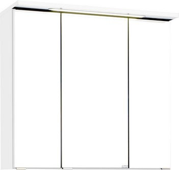 HELD MÖBEL 3D-Spiegelschrank Bologna in Weiss, B/H/T: 70 x 66 x 20 cm - Bild 1