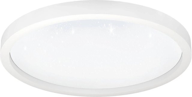 Eglo LED-Deckenleuchte Montemorelos-Z mit Kristalleffekt in Weiß, Durchmesser: 57 cm - Bild 1