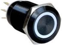 Bulgin MPI005R28LAWH12 Schalter aus Aluminium in Schwarz und Weiß - Bild 1
