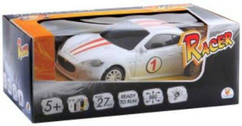 Racer R/C Rennwagen mit Licht, 2.4GHz 1:18 RC Einsteiger Modellauto - Bild 1