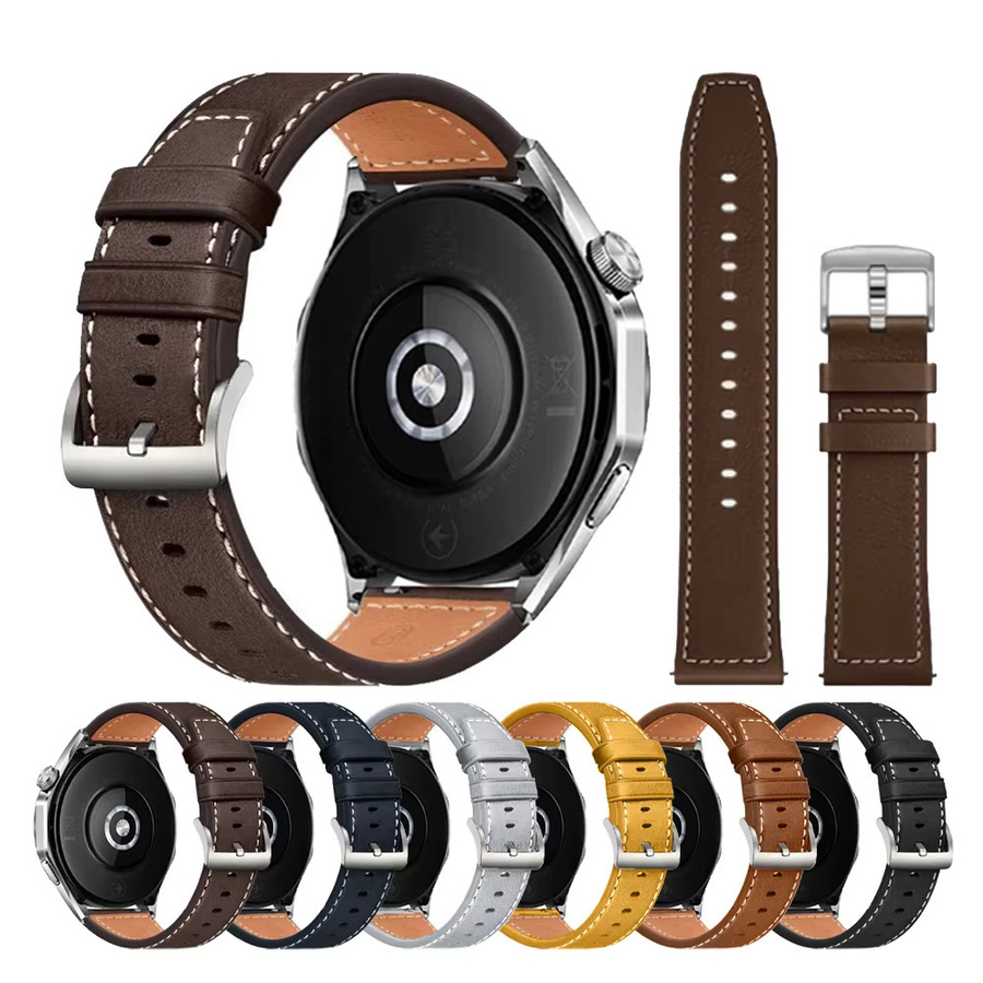 Xiaomi Uhrenarmband Leder, 22 mm, Multicolor, Unisex - Bild 5