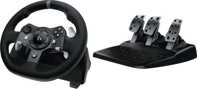 Logitech G920 Driving Force Racing Wheel Lenkrad- und Pedale-Set für Xbox und PC in Schwarz - Bild 2