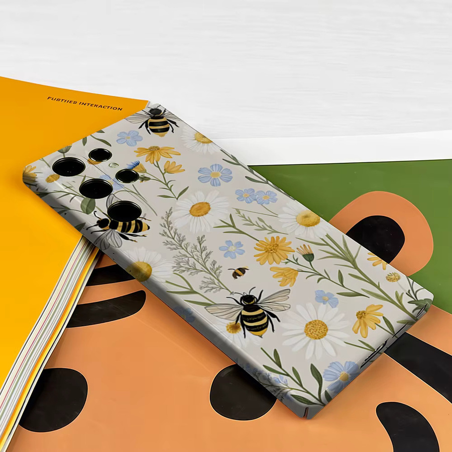 Daisy & Bee Meadow Handyhülle für Samsung Galaxy S26 S25 S24 S23 Ultra Plus Stoßfeste Doppelschicht Robuste Rückabdeckung Multicolour - Bild 3