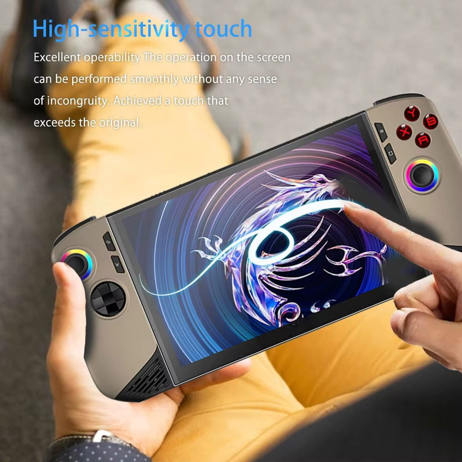 MSI Claw 8 AI+ 2025 Displayschutzfolie aus gehärtetem Glas, 8 Zoll, transparent, kratzfest mit 9H Härtegrad und Antireflexbeschichtung - Bild 3