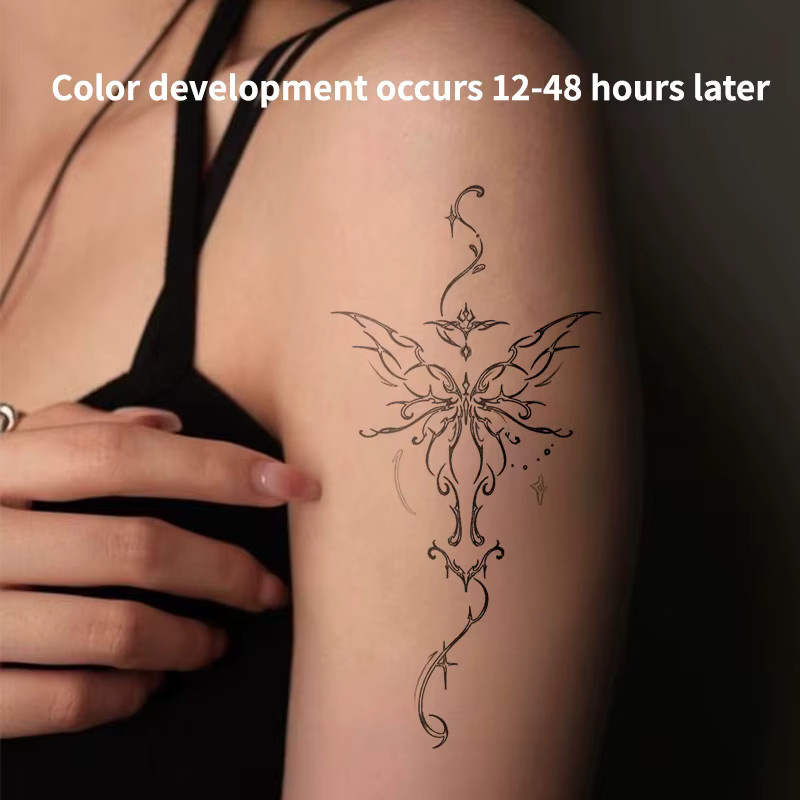 Temporäre Tattoos Schmetterling, Unisex, Wasserdicht - Bild 2