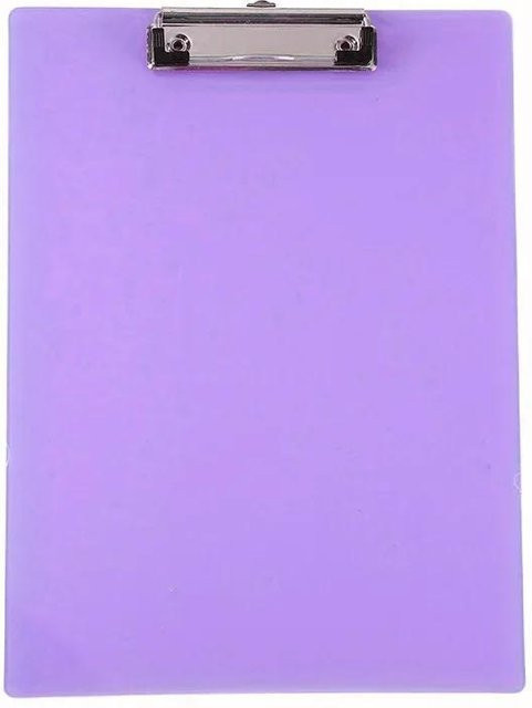 Yiran Furniture Klemmbrettmappe A5 aus Kunststoff in Weiß, Grün, Blau oder Lila - Bild 1