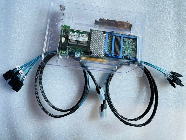 LSI 9207-8i RAID Controller Karte M5110 8-Port 6 Gbit/s PCI-e IT Mode mit 2x SFF8087 SATA - Bild 1