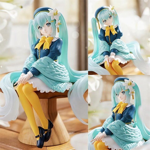 Bandai Hatsune Lily Feen-Modell, Anime-Mädchenpuppe, Actionfigur, 15cm - Bild 1