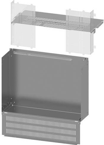 Siemens Unterteilung 8PQ5000-4BA37 in Grau, Breite: 60,0 cm, Tiefe: 80,0 cm - Bild 1