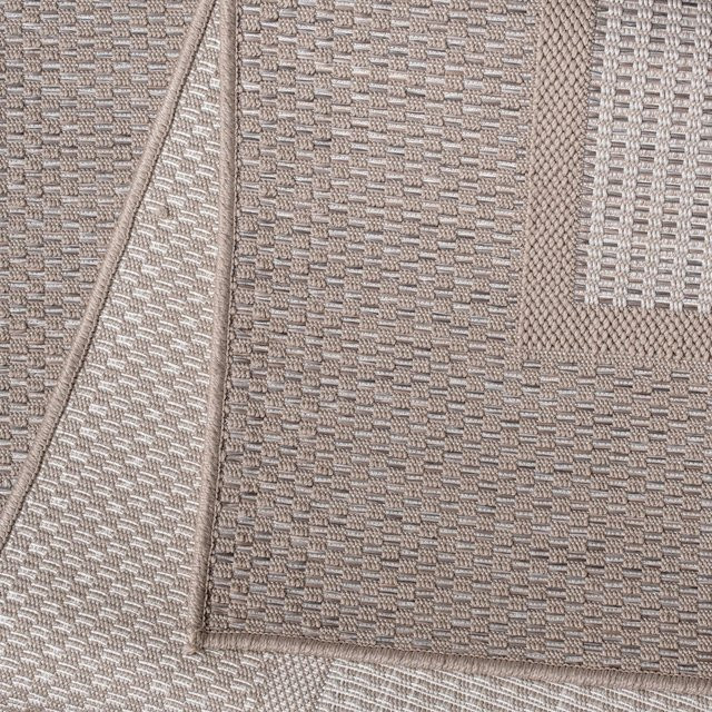 In- & Outdoor-Teppich Verona in Beige, Boho-Design, B/T: 80 x 250 cm - Bild 1