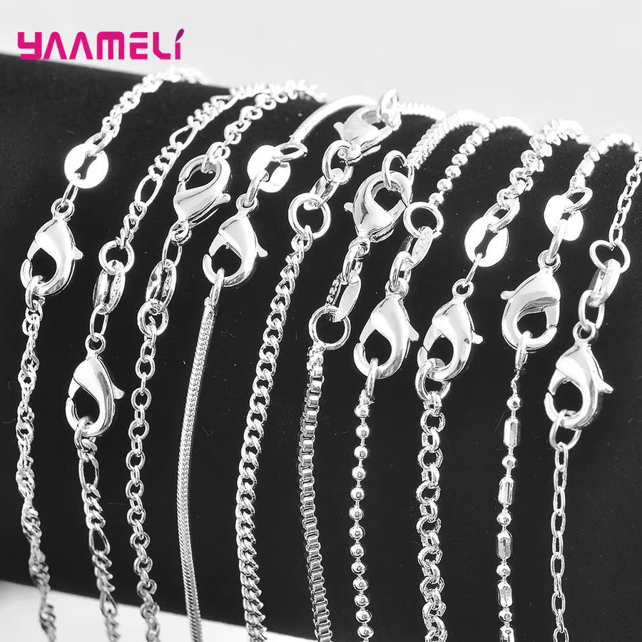 YAAMELI Gliederkette, 925 Silber, Unisex, 40-75 cm - Bild 2