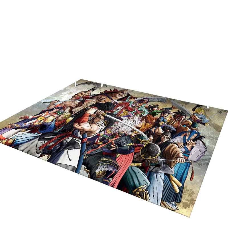 Livrane Samurai Spirits Shodown Haohmaru Teppich, rutschfest, mehrfarbig, B: 60 cm, T: 40 cm - Bild 2