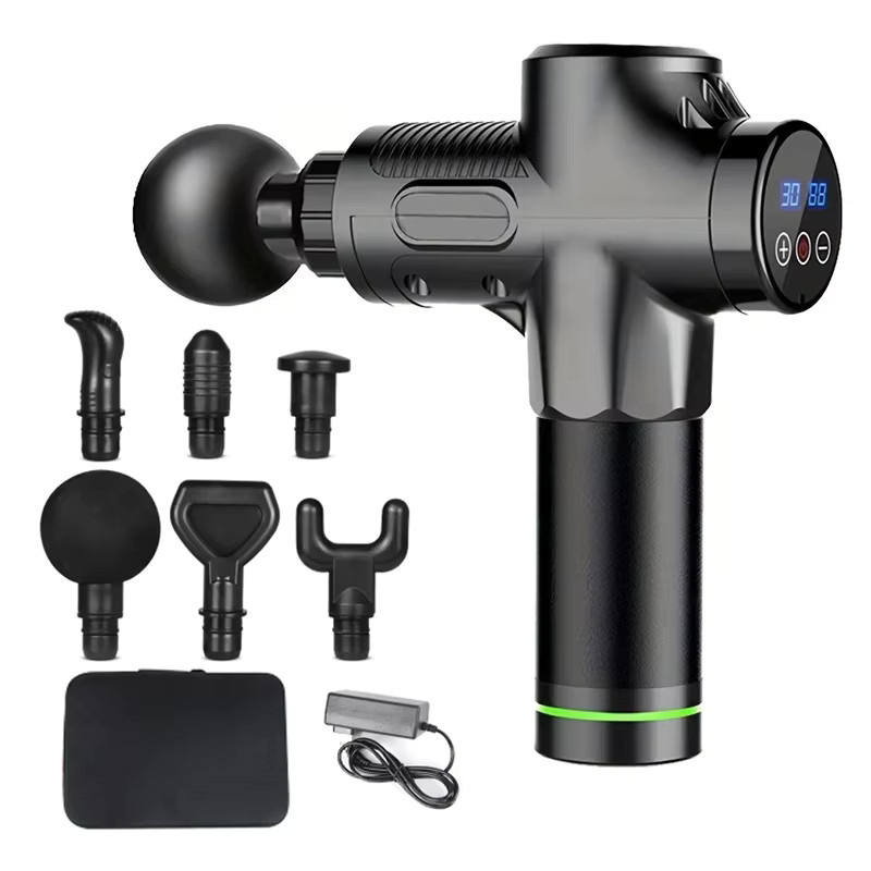 Muskelmassagepistole, schwarz, Unisex - Bild 5