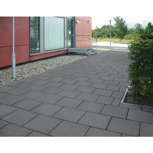 Diephaus Betonplatte Anthrazit mit gefasten Kanten B/T/H: 30 x 30 x 4 cm - Bild 2