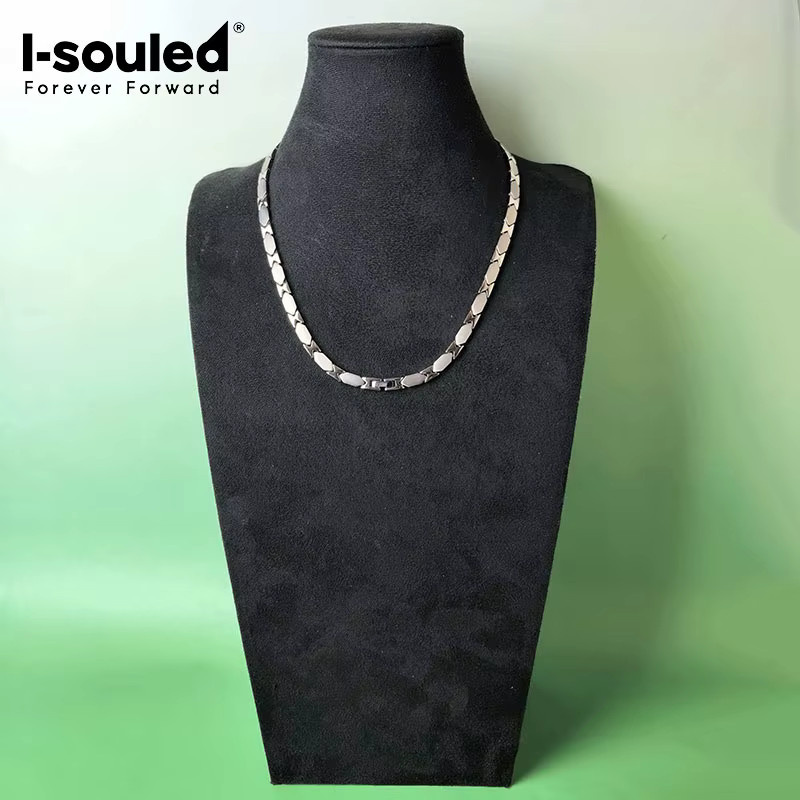 i-souled Schlüsselbein-Collier Titan, Silber, Unisex - Bild 2