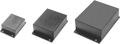 Strapubox 515 Universal-Gehäuse in Schwarz, B/T/H: 45 x 54 x 21 cm - Bild 1