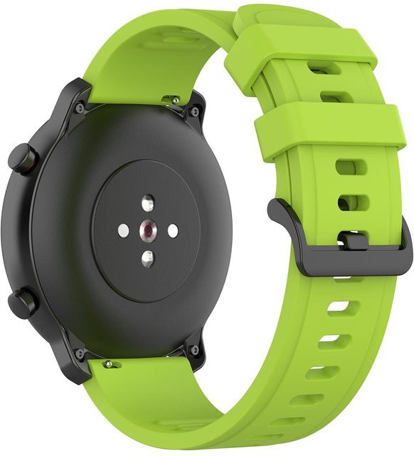 Smartwatch-Armband Silikon, 22mm, Gelb, Unisex - Bild 1