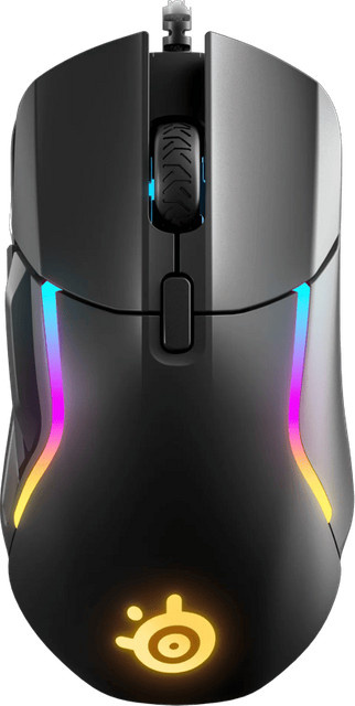 SteelSeries Rival 5 Gaming-Maus in Schwarz mit mechanischen Switches für Shooter, MMO und Action - Bild 1