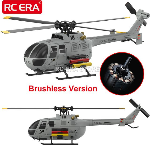 RC ERA C186S BO105 RC Hubschrauber, ferngesteuert, 2,4G, 4CH, Höhe Halten, Optischer Fluss - Bild 1