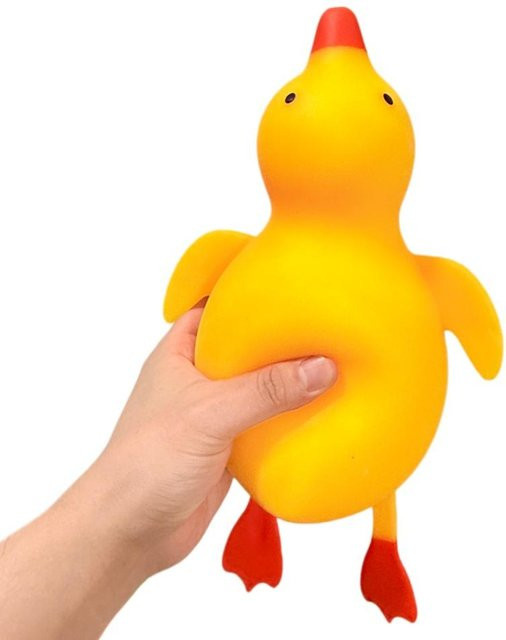Jumbo Squishy Ente, Stressball, Fidget Spielzeug - Bild 1