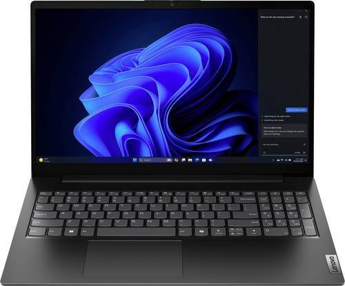 Lenovo V15 G5 IRL Notebook in Schwarz mit 15.6 Zoll Full HD Display, Intel Core i7-13620H, 16GB RAM und 512GB SSD, Windows, QWERTZ Tastatur - Bild 2
