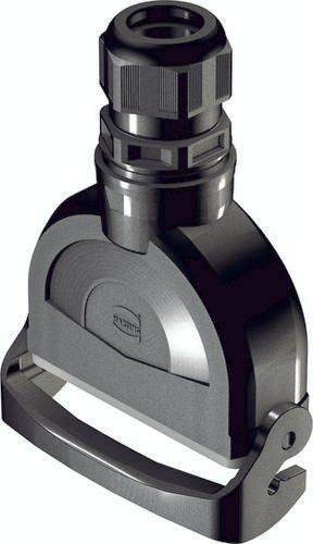 HARTING Kupplungsgehäuse aus Kunststoff in Schwarz 19 43 324 0757 - Bild 1