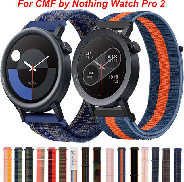 CMF by Nothing Uhrenarmband, Nylon, 22 mm, bunt, CMF Watch Pro 2 - Bild 1