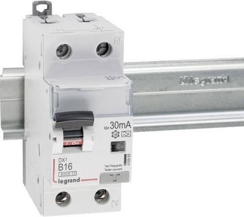 Legrand RCBO FI-Schutzschalter und Leitungsschutzschalter 1-polig, 16A, 0.03A, 230V, Weiß - Bild 1