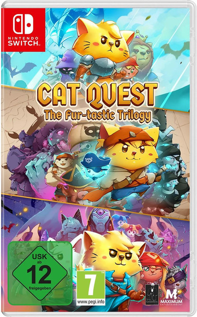 Cat Quest - The Fur-tastic Trilogy Nintendo Switch RPG Adventure Spiel (USK 12) - Bild 1