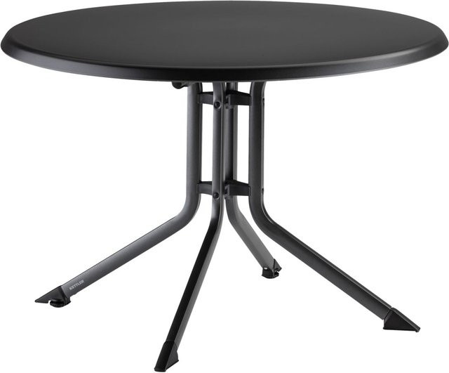 Kettler Klapptisch BOULEVARD rund, Farbe Anthrazit, Durchmesser: 115 cm, Höhe: 74 cm - Bild 1