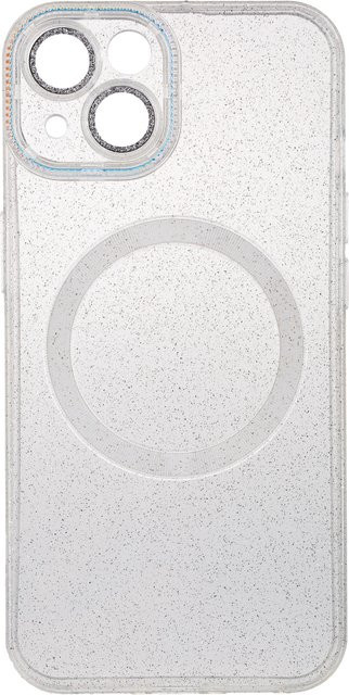 MagSafe Back Cover Glamour Handyhülle für Apple iPhone 15 in Transparent - Bild 1
