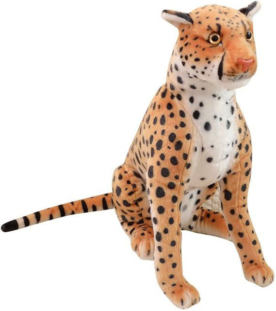 Yiran Health & Beauty Leoparden-Geparden-Spielzeug, Plüsch-Puppe, ab 3 Jahre - Bild 1