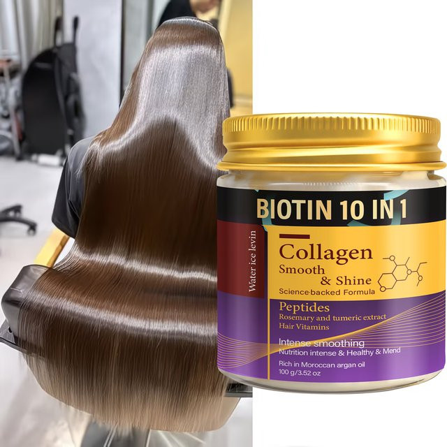 Water Ice Levin Haarpflege-Öl mit Kollagen, 100g - Bild 1