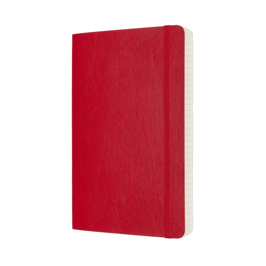 Moleskine Classic Erweitertes Notizbuch in Scharlachrot, Liniert, Großformat, 400 Seiten - Bild 2