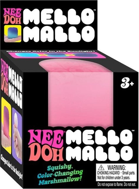 NeeDoh Mello Mallo UV-reaktives Squishy, Farbwechselndes Stressabbau-Spielzeug - Bild 1