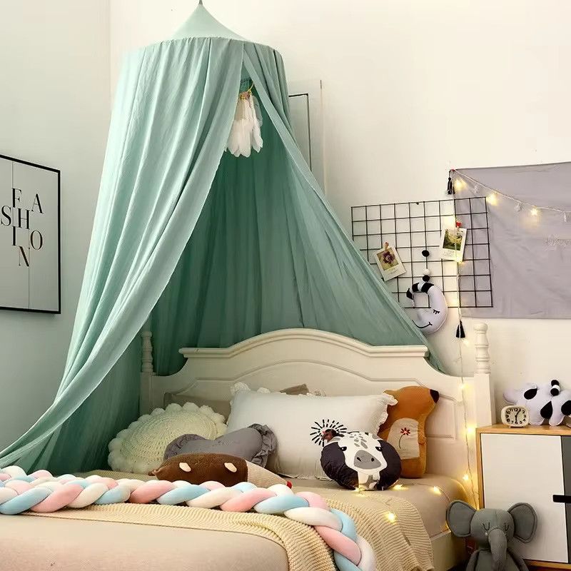 NookDecor Hung Dome Moskitonetz für Baby und Kinder in Pink B - Bild 1