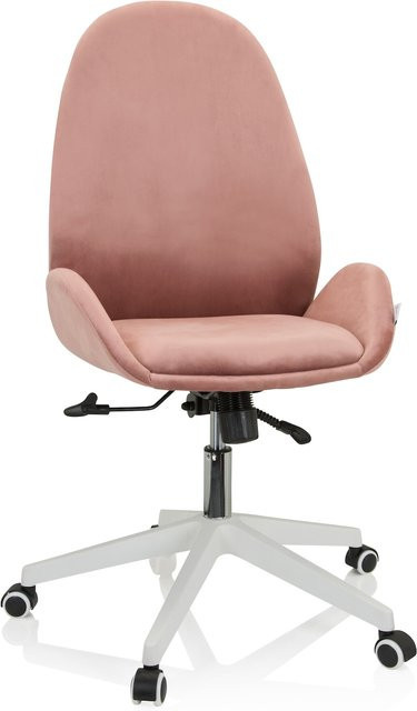 hjh OFFICE Home Office Bürostuhl AVEA in Stoff mit Armlehnen und gewichtsabhängig einstellbarer Synchronmechanik - Bild 1