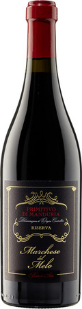 Marchese del Melo Primitivo di Manduria Riserva 2022, Primitivo, Rotwein, 0,75 l